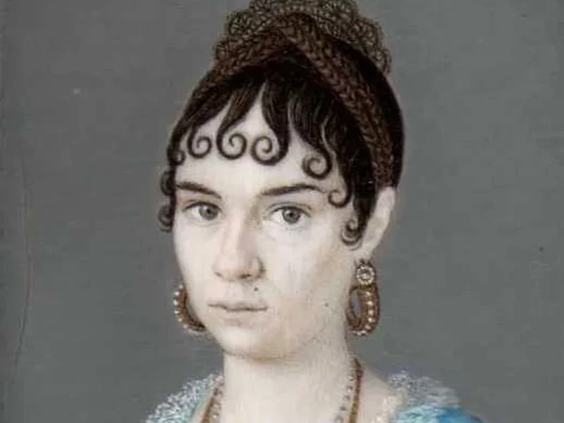 1780-Francisco Cabrera - Ritratto di María Petrona Micaela Sánchez de Perales